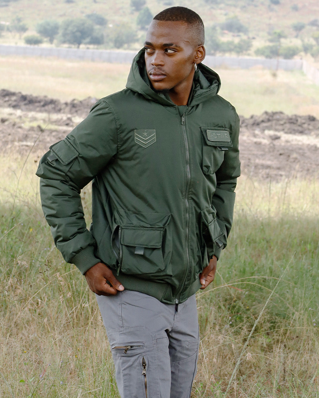 Nature Padded Jacket – K*7