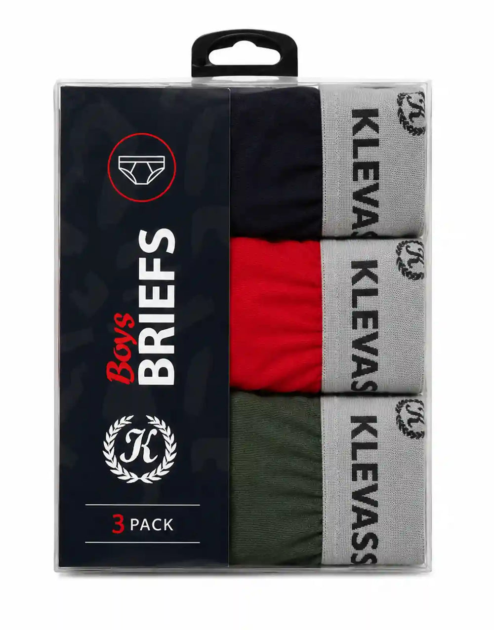 Boys 3 Pack Briefs