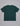 back view of forest green short sleeve t shirt with crew neck