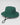 green single sided wide brim bucket hat with chin cord and front circular logo