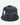 dark indigo denim bucket hat with distressed patches and a stitched k star d logo
