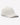 beige baseball cap with stitched crown panels, white embroidered graphic on the front, curved brim, and back buckle strap
