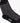 Al-Capone men's black and grey socks featuring a subtle diamond pattern, displayed diagonally from above.