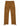 tan brown cargo trousers with multiple zip pockets and ankle drawstrings
