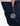 Ghost Boys V2.0 navy blue trackpants, featuring a zippered pocket and a circular 'ORIGINALS' logo patch on the side.