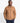 Han Melton Jacket in tan, featuring a zip front, two chest pockets, and a ribbed hem, worn by a male model.