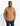Han Melton Jacket in tan, featuring a zip front, two chest pockets, and a ribbed hem, worn by a male model.