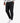 Black K*7 Sunset II Mens Trackpants, comfortable joggers with a drawstring waist and ribbed cuffs, shown worn on a model.