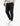 Black K*7 Sunset II Mens Trackpants, comfortable joggers with a drawstring waist and ribbed cuffs, shown worn on a model.