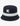 A navy blue Klevas Martina reversible bucket hat with a prominent white Klevas logo and a white and teal stripe around the