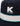 Close-up of a navy Klevas Martina Reversible Bucket Hat featuring a white embroidered 'K Klevas' logo and a white band with