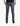 Back view of Pike II Mens Denim jeans in dark grey, featuring a slim fit, prominent back pockets, and black K-7 Star
