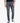 A model wears grey Pike II Mens Denim jeans, showcasing the slim fit and classic five-pocket design in a full-length view.