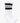 Pair of white crew socks with black stripes and a 'K*77' logo, displayed upright on a white background.