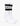 Pair of white crew socks with black stripes and a 'K*77' logo, displayed upright on a white background.