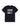 navy short sleeve t shirt with nasa logo and est 1968 graphic
