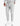 Grey Sunset II Mens Trackpants, crafted from soft fleece, presented on a model in a front view, featuring ribbed cuffs and a