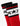 Pair of Travis athletic socks featuring bold red, white, and black stripes with a 'KIKA' logo and star motif.