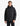 Black Tripper Mens Padded Jacket, hooded, with full zipper closure and multiple functional pockets, ideal for winter outdoor