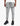 Light grey Vello Mens Trackpants, featuring multiple cargo pockets with black zippers and an elasticated waistband with a